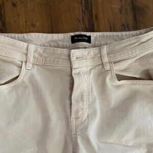 Massimo Dutti Cream pants